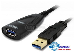 Cáp nối dài USB 3.0 5m cao cấp Unitek Y-3015