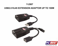 Cáp nối dài USB qua cáp mang cat5e/6 100m Unitek Y-2507