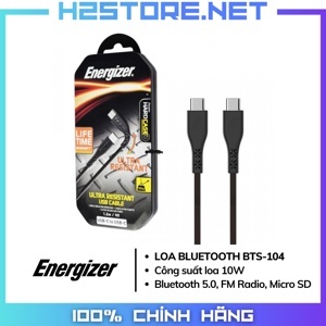 Cáp nối Energizer C41C2CGBKM - 1.2m