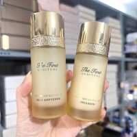 Cặp Nước hoa hồng + sữa dưỡng Ohui The First Geniture full 60ml tách set