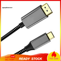 Cáp OPPO Dp 1.4 4k Hộp số tốc độ cực cao Cáp Type-c sang Dp1.4 chất lượng cao cho Bộ chuyển đổi Tv Hd 4k 60hz Bộ chuyển đổi Video cắm và chạy cho máy tính xách tay Đông Nam Á