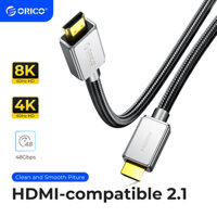 Cáp ORICO HDMI 2.1 Siêu Tốc Độ Cao 8K 60Hz / 4K 60Hz Dolby Vision 48Gbps Cho Xiaomi Mi Box PS5 Cáp Chia HDMI (H8AY)