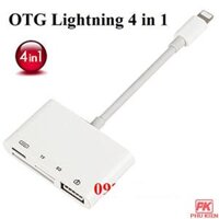 Cáp OTG lightning 4 in 1 cho Iphone Ipad - Phụ Kiện Công Nghệ