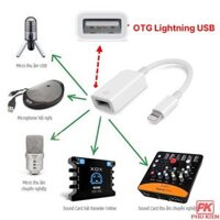 Cáp OTG Lightning USB cho iphone ipad - Phụ Kiện Công Nghệ