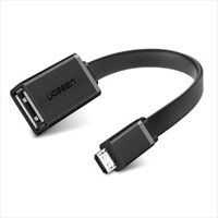 CÁP OTG MICRO USB SANG USB AF UGREEN 10821 - DẸT MỎNG MỀM MẠI