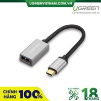 Cáp OTG Type-C ra USB 3.0 chính hãng Ugreen 30646 cao cấp