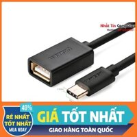 Cáp OTG USB Type-C sang USB 2.0 chuẩn A cổng âm - Ugreen 30175 chính hãng