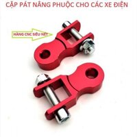 Cặp pát nâng phuộc giảm sóc xe đạp điện xe máy loại dày đẹp - 1 CẠP XANH