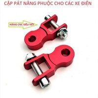 Cặp pát nâng phuộc xe điện xe máy loại tốt tặng kèm ốc  pat nang thut soc xe dien đủ màu loại dày đẹp  phụ kiện trang trí xe điện