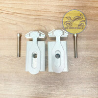 Cặp Pát tăng Sên + Nẹp gấp 3D cho Winner V1/Sonic/Raider/Satria lắp như zin màu trắng