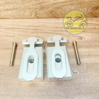 Cặp Pát tăng Sên + Nẹp gấp 3D cho Raider/Satria lắp như zin màu trắng