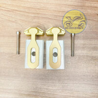 Cặp Pát tăng Sên + Nẹp gấp 3D cho Raider/Satria lắp như zin màu anode