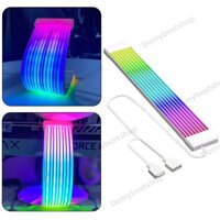 Cáp PC 5V 3Pin ARGB Sync 8 / 24 PIN Bo mạch chủ Cáp nối dài nguồn Dải đèn LED Trang trí thanh linh hoạt Phụ kiện chơi game PC [Domybestshop.vn]