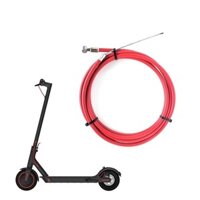 Cáp phanh đĩa sau cho xe máy điện Xiaomi M 365m màu đỏ đen Cáp phanh đĩa sau BDTW