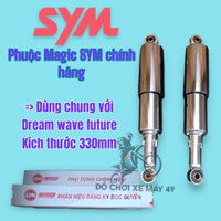 Cặp phuộc sau magic SYM chính hãng 330mm dùng chung với dream wave