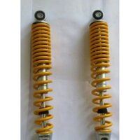 Cặp phuộc sau Wave anpha wave Rs 100 ti 10li màu vàng bạc