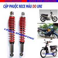 CẶP PHUỘC SAU WAVE NICE MÀU ĐỎ GẮN XE DREAM WAVE WAVE RS100