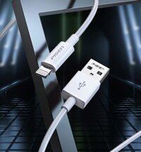 Cáp Pisen USB-A FAST Lightning ZY-AL01-1000