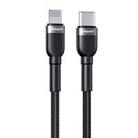 Cáp Pisen USB-C to Lightning Quick Braided 3A 1000mm (XD-CLPD05-1000)