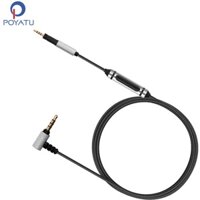 Cáp POYATU HD400S Cho Sennheiser HD400S HD450BT Dây Cáp Tai Nghe HD 400S HD 450BT Cáp Có Mic Điều Khiển Âm Lượng Điều Khiển Từ Xa