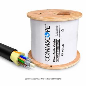 Cáp quang 4FO OM3 CommScope 760046649 Indoor LSZH