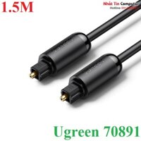 Cáp quang âm thanh Digital Optical Audio Toslink dài 1,5m Ugreen 70891 cao cấp