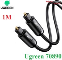 Cáp quang âm thanh Digital Optical Audio Toslink dài 1m Ugreen 70890 cao cấp