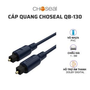 Cáp quang âm thanh Optical Choseal QB-130