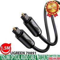 Cáp Quang Audio (Toslink, Optical) Ugreen 70891 dài 1.5m cao cấp