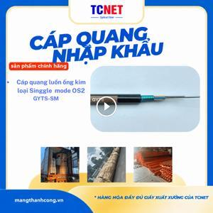 Cáp quang luồn ống 24 sợi Single mode Tw-Scie GYTS-SM-24B1