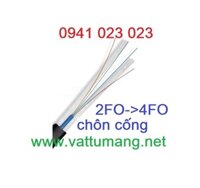 Cáp quang SACOM 4 sợi (core) SM / chôn cống