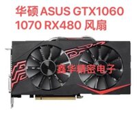 Cặp quạt card đồ họa GTX1060 1070 RX480 GAMING Snow Leopard 25 hoàn toàn mới