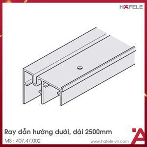 Cặp ray trượt dưới 2500MM Hafele 407.47.002