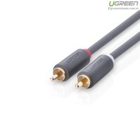 Cáp RCA Ugreen 4 Đầu Dương 10520 5m - Hàng Chính Hãng