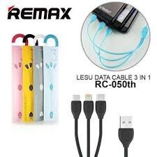 Cáp sạc 3 đầu Remax rc 050th