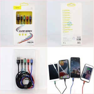 Cáp sạc 4 đầu Baseus CA1T4-A01