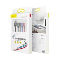 Cáp sạc 4-in-1 Baseus Rapid Series cho iPhone/ iPad, Smartphone