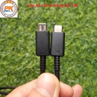 Cáp Sạc 5A Chính Hãng Samsung Cho Củ Sạc 45W