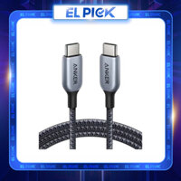 Cáp sạc Anker 765 A8865HA1 C-C 0.9m Nylon Xám (Gray) B2B