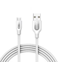 Cáp sạc ANKER Powerline+ Micro-USB 0.9M - Trắng - A8142H21