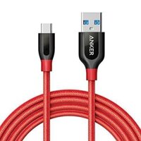 Cáp sạc Anker PowerLine+ 0.9m C-Type to USB 3.0 siêu bền