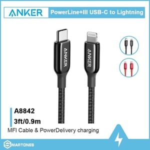 Cáp sạc Anker PowerLine+ III USB-C A8842