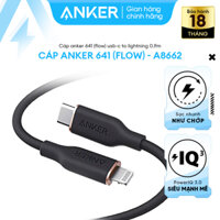 Cáp sạc ANKER PowerLine III FLOW USB-C to Lightning dài 0.9m - A8662