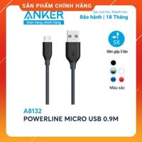 Cáp sạc ANKER PowerLine Micro USB dài 0.9m - A8132