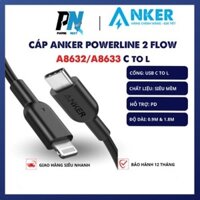 Cáp Sạc Anker USB C To L 0.9m 1.8M A8632/A8633 - Bảo Hành 12 Tháng