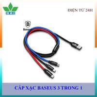 CÁP SẠC BASEUS 3 TRONG 1