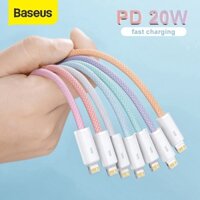 Cáp Sạc Baseus USB C PD20W Cáp USB C to Iphone Sạc Nhanh Cho iPhone 13 Promax, iPhone 12 mini Promax - Chính hãng.