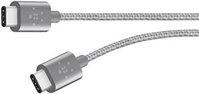 Cáp sạc Belkin USB-IF Certified MIXIT 6 feet USB-C to USB-C (USB Type C) (Grey), Grey (F2CU041bt06-GRY)