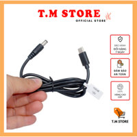 Cáp sạc, cáp chuyển đổi DC 5.5*.2.1 cho router, modem, camera TYPE C PD có thể sử dụng với sạc dự phòng 12V