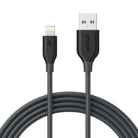 Cáp sạc cho Iphone ANKER Powerline Lightning 1.8m A8112H11 (Đen)
